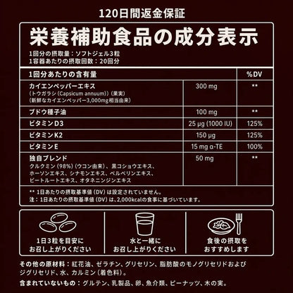CayennePepper™｜高濃度カイエンペッパーサプリメント