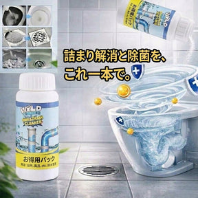 WildTornado™ フォームクリーナー – 手軽で快適な排水口ケア
