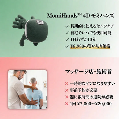 MomiHands™ 4D｜ハンズマッサージャー