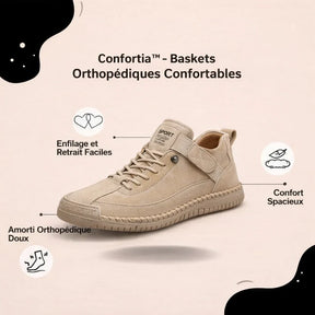 Confortia™ コンフォートスニーカー – 上質な履き心地で毎日をもっと快適に