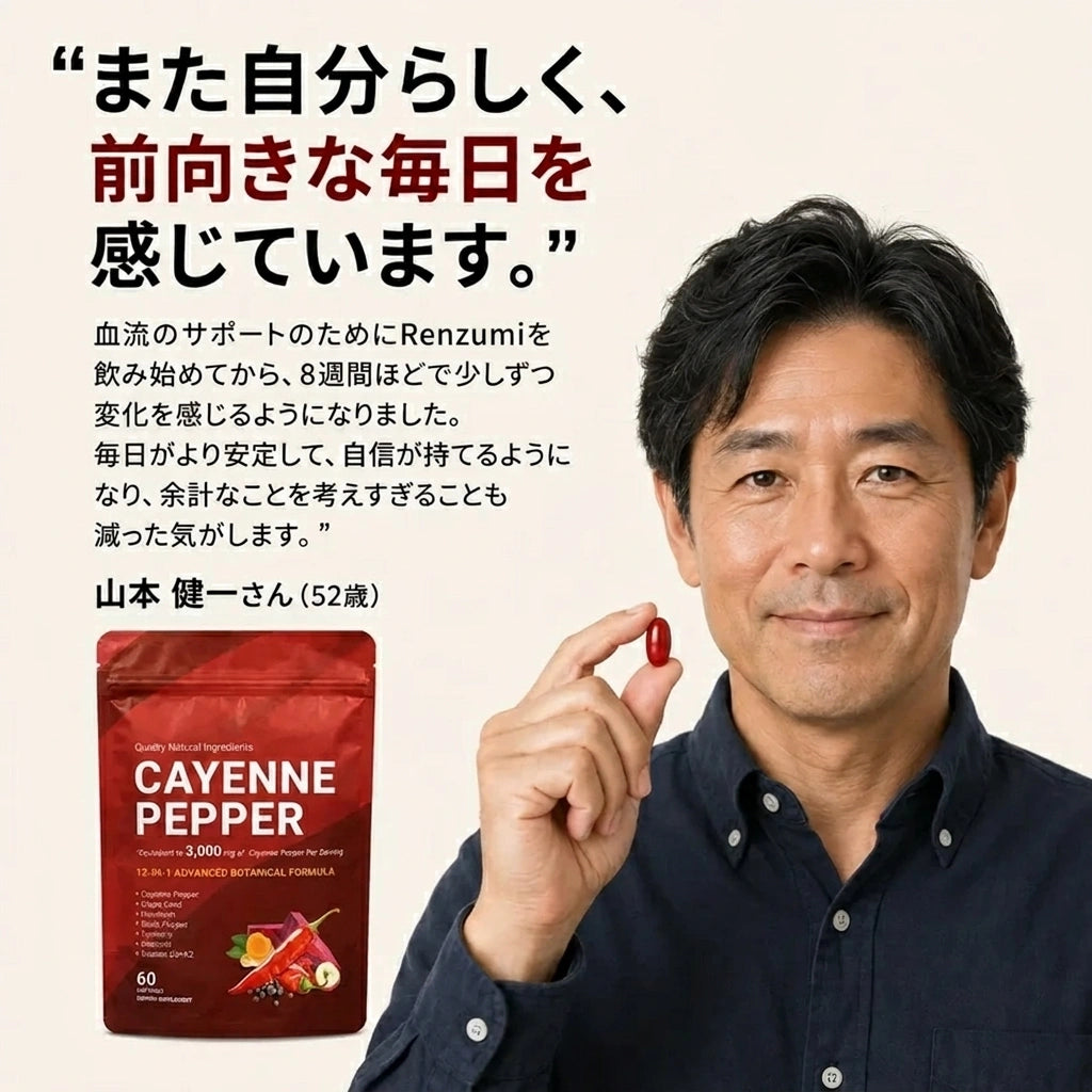 CayennePepper™｜高濃度カイエンペッパーサプリメント