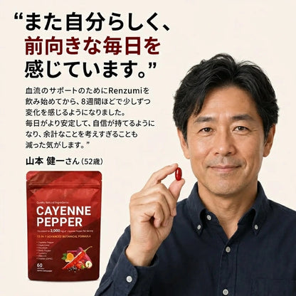 CayennePepper™｜高濃度カイエンペッパーサプリメント